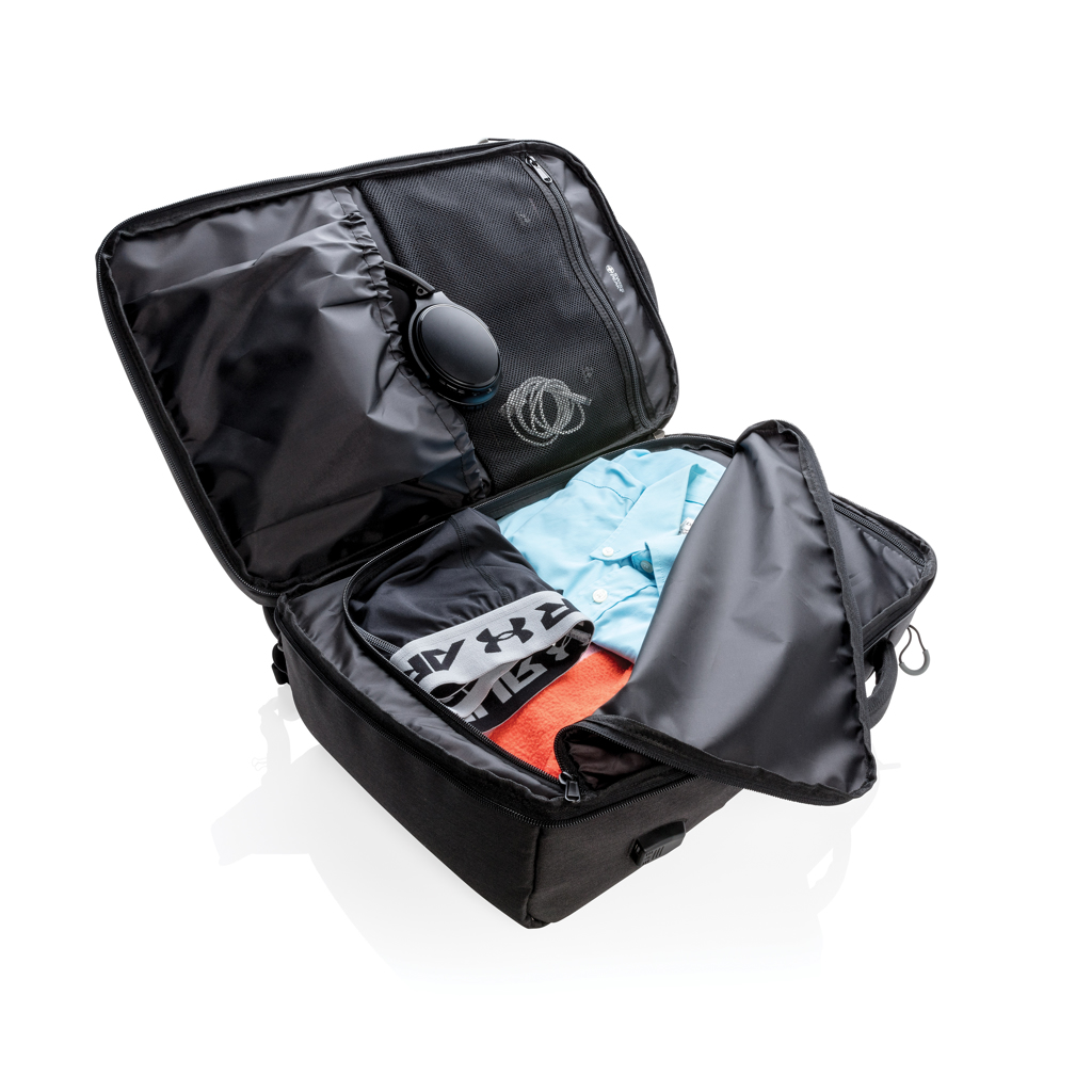 Mochila para portátil de 17" personalizada de viaje Swiss Peak AWARE XXL - Mochilas personalizadas - Regalo Promocional Personalizado - imagen 11