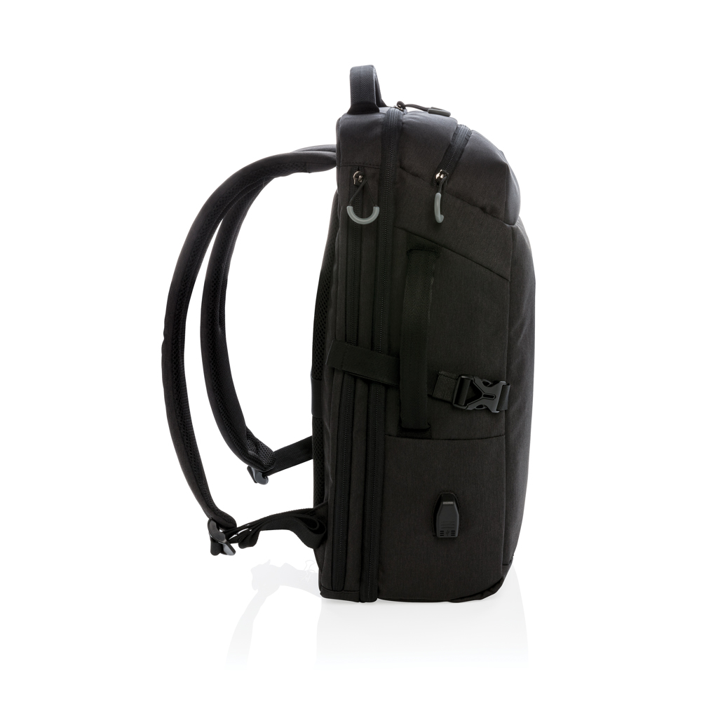 Mochila para portátil de 17" personalizada de viaje Swiss Peak AWARE XXL - Mochilas personalizadas - Regalo Promocional Personalizado - imagen 7