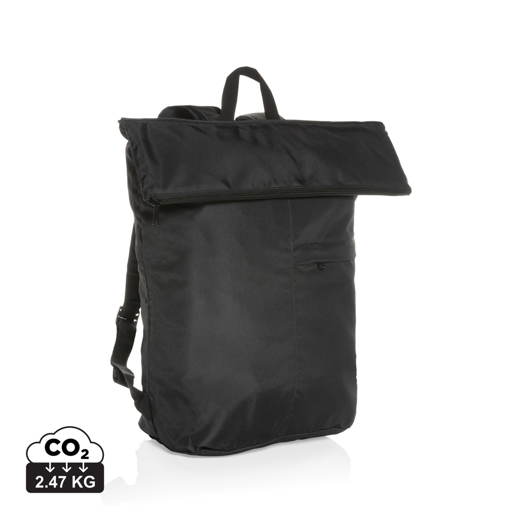 Mochila plegable personalizada Dillon AWARE RPET ligera enrollable - Mochilas personalizadas - Regalo Promocional Personalizado