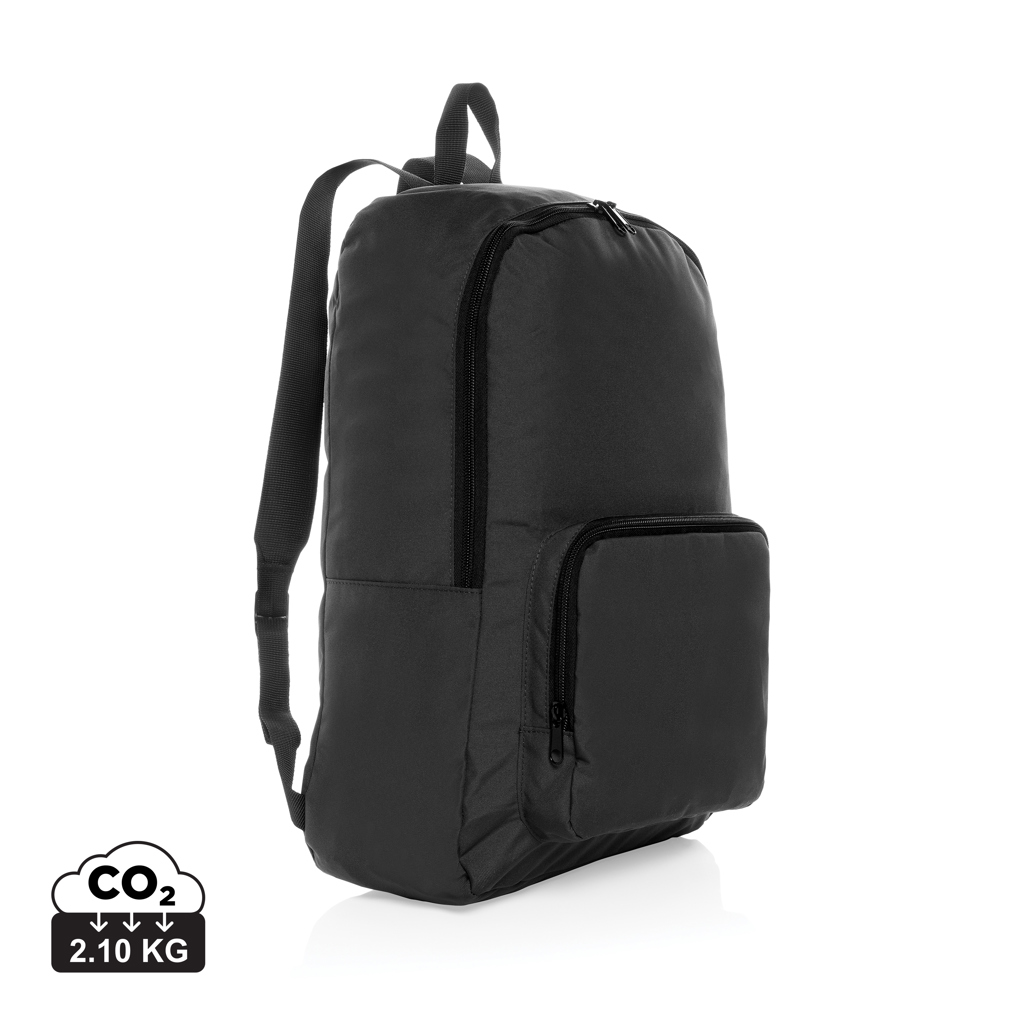 Mochila plegable clásica personalizada Dillon AWARE RPET 300D