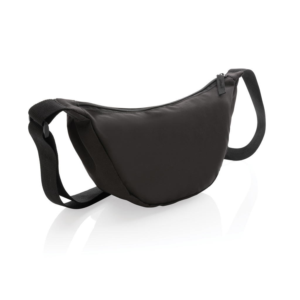 Bandolera unisex personalizada Crescent Aware RPET ajustable - Riñoneras personalizadas - Regalo Promocional Personalizado - vista alternativa