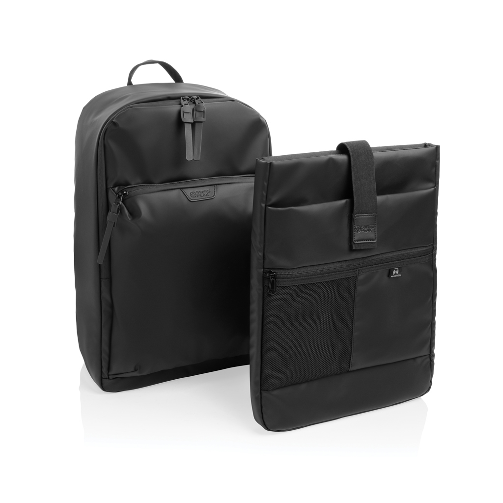 Mochila Swiss Peak OSLO RCS Everyday para portátil 15,6" - Novedades - Regalo Promocional Personalizado - imagen 8