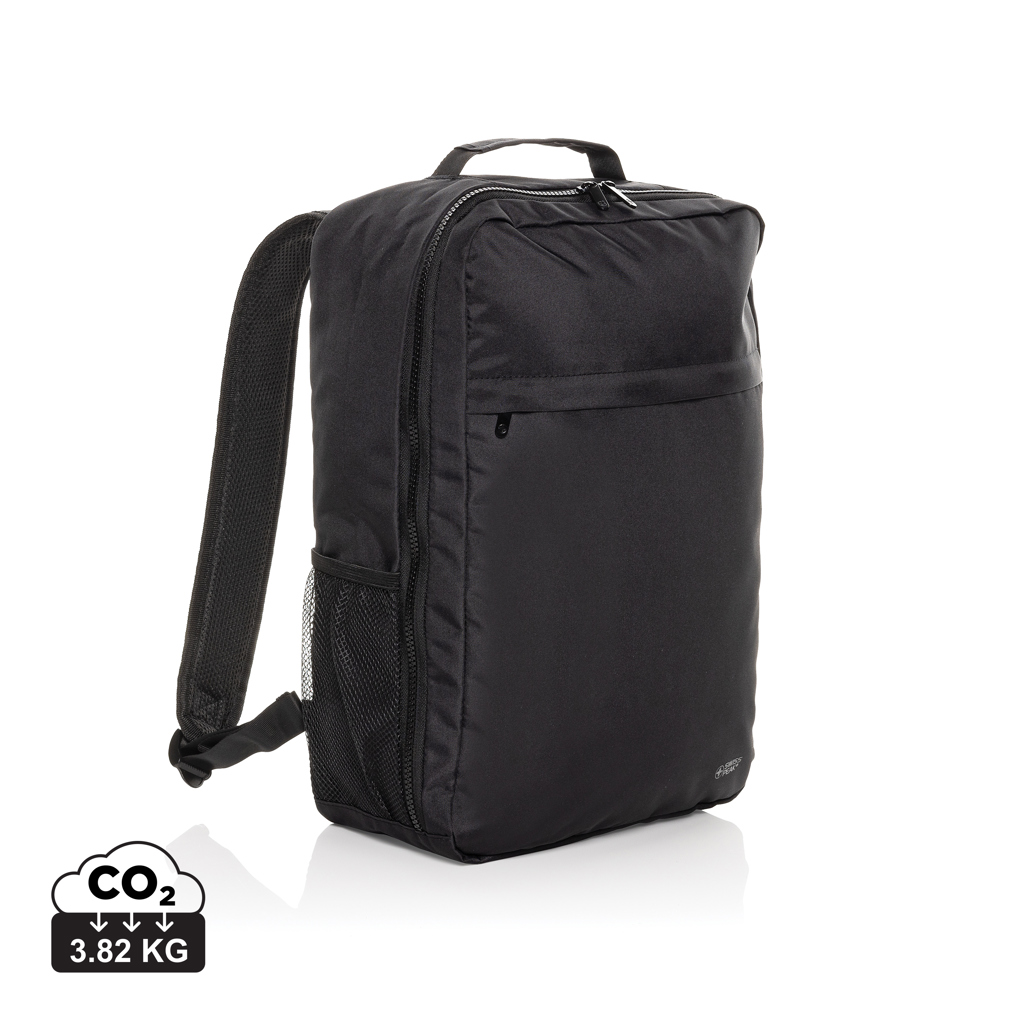 Mochila para portátil de 15" personalizada Swiss Peak Aware RPET Essential - Mochilas personalizadas - Regalo Promocional Personalizado