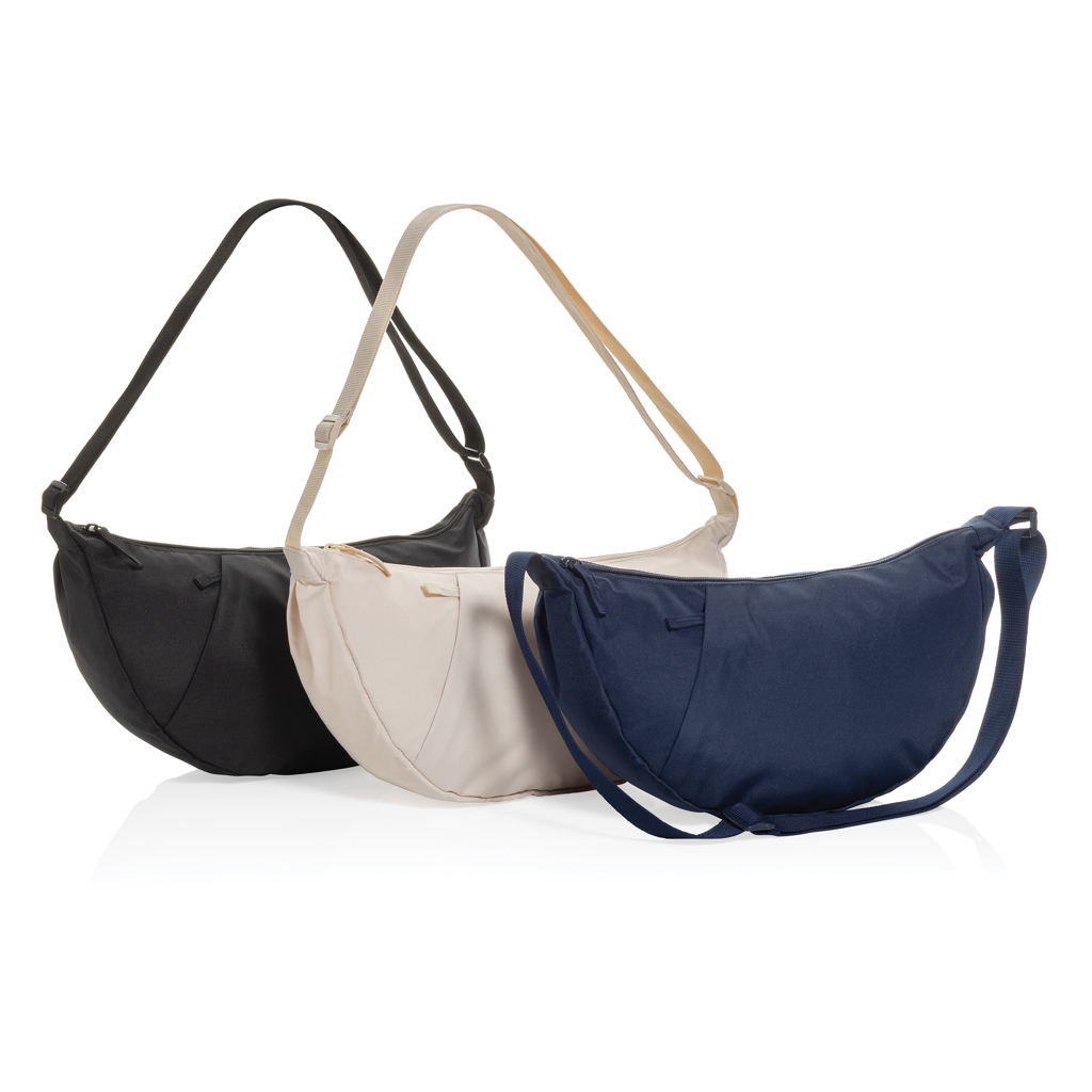 Bolsa bandolera de media luna Crescent XL AWARE™ RPET - Riñoneras personalizadas - Regalo Promocional Personalizado - imagen 10