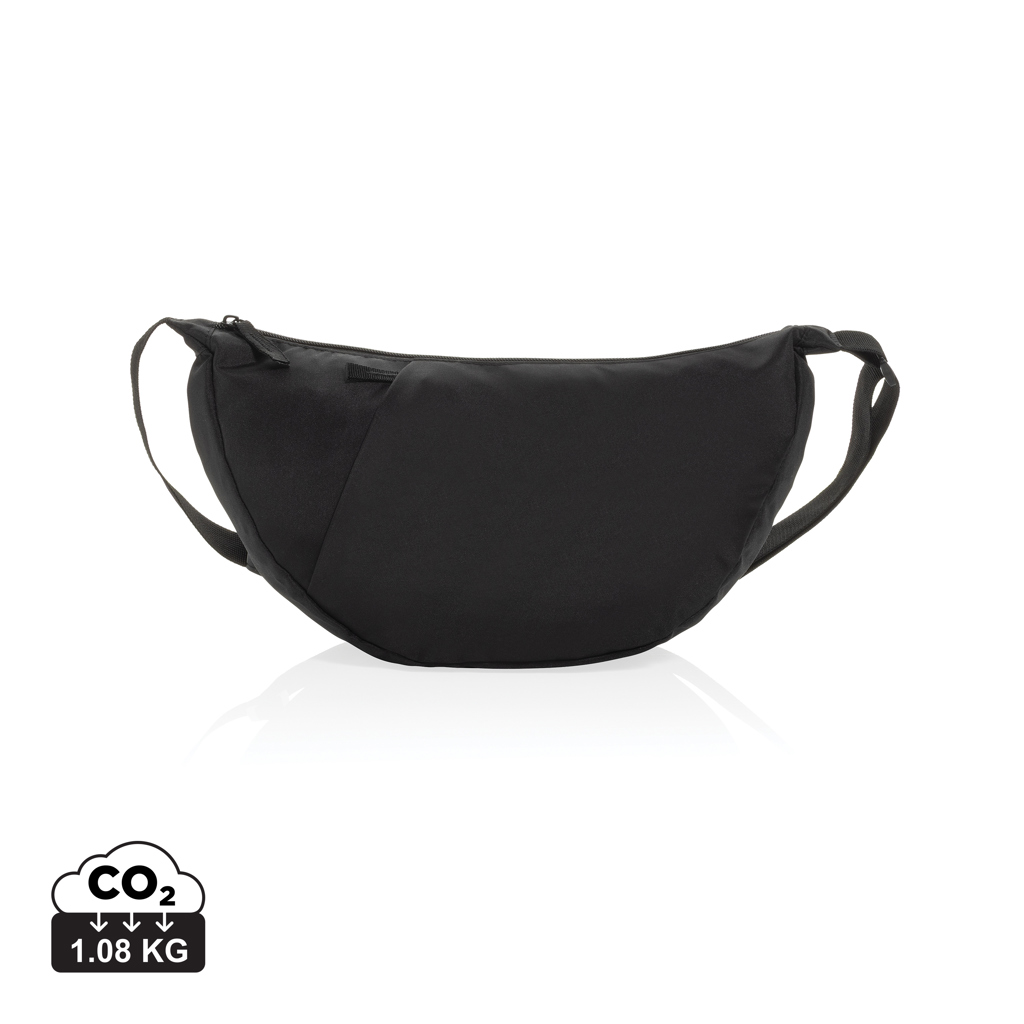 Bolsa bandolera de media luna Crescent XL AWARE™ RPET - Riñoneras personalizadas - Regalo Promocional Personalizado