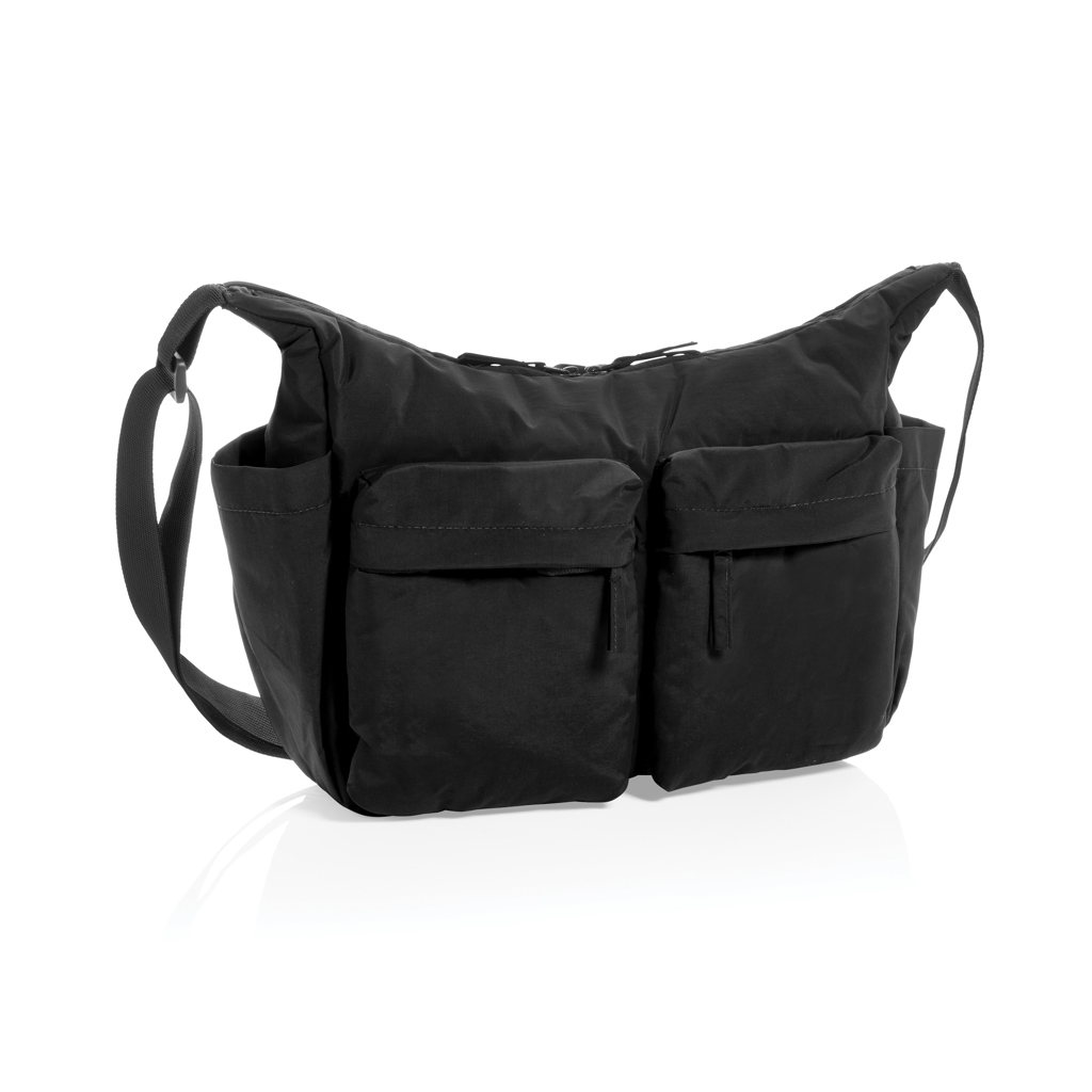 Bolso cruzado acolchado de nailon reciclado KENTO URBAN RCS - Novedades - Regalo Promocional Personalizado - vista alternativa