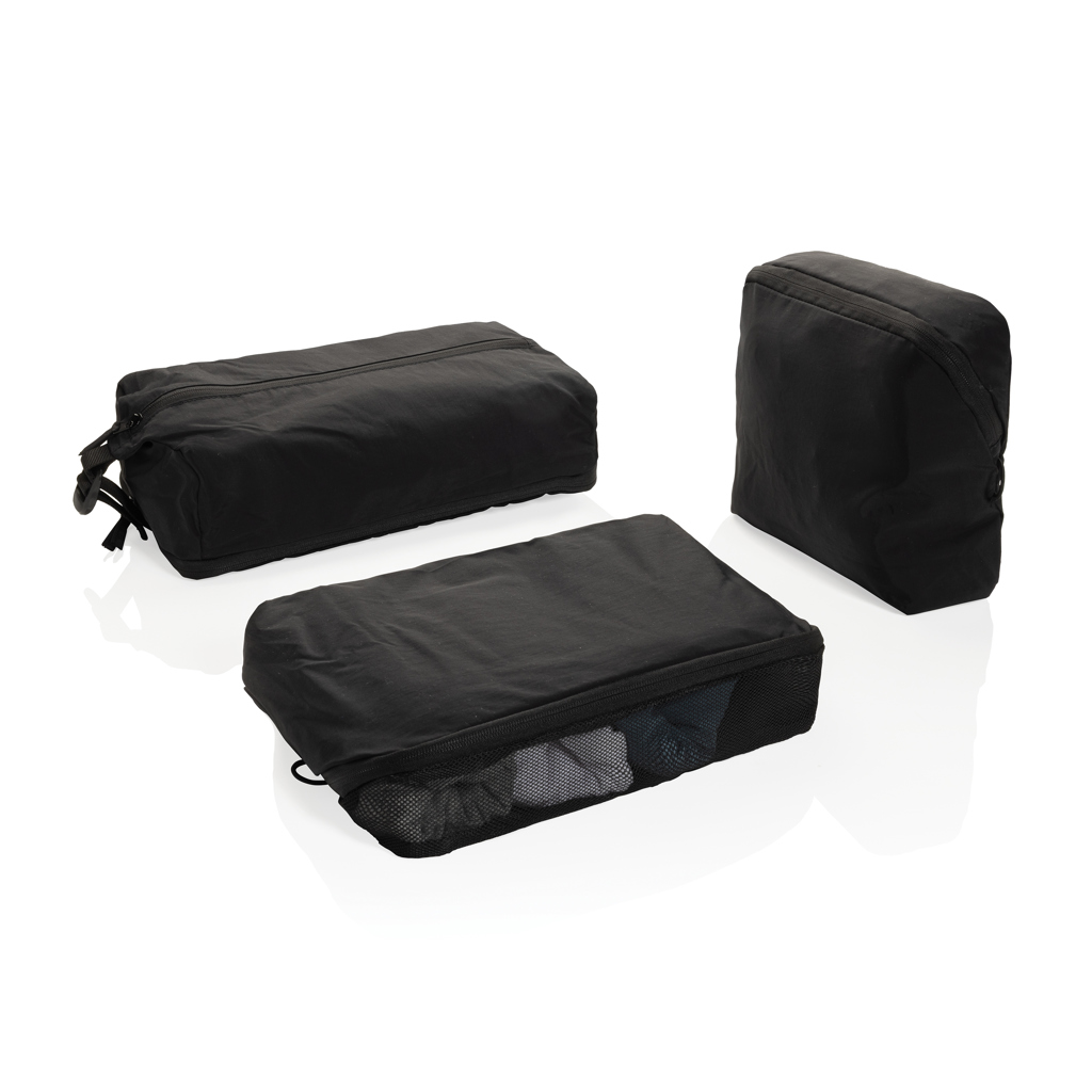 Set cubos organizadores RCS nailon reciclado KENTO URBAN - Viaje - Regalo Promocional Personalizado - vista alternativa
