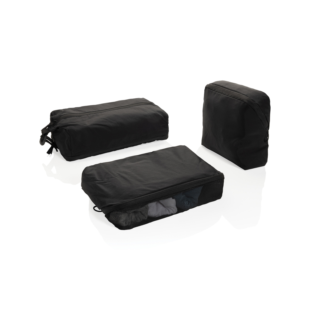 Set cubos organizadores RCS nailon reciclado KENTO URBAN - Viaje - Regalo Promocional Personalizado