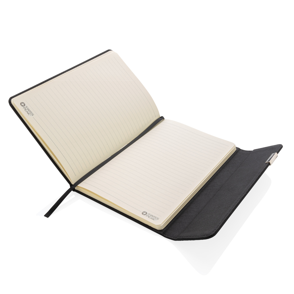 Set de libreta A5 y bolígrafo Swiss Peak deluxe - Oficina - Regalo Promocional Personalizado - imagen 4
