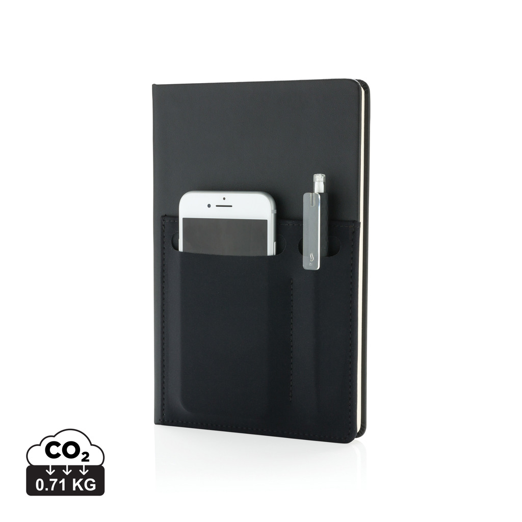 Libreta A5 Deluxe personalizada con bolsillos - Oficina - Regalo Promocional Personalizado