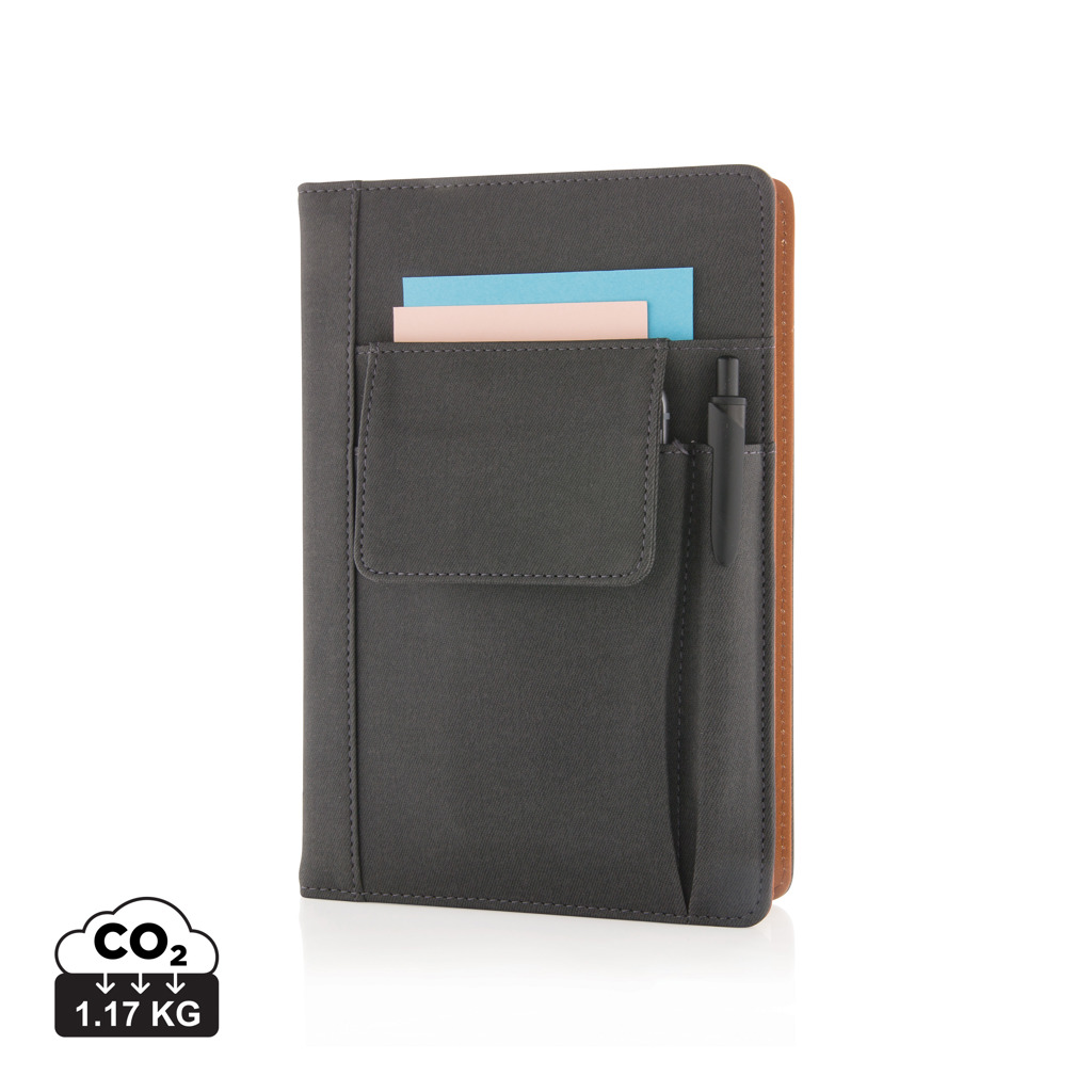 Libreta personalizada con apartado para teléfono PU reutilizable - Oficina - Regalo Promocional Personalizado
