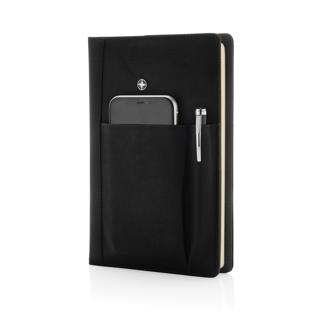 Set de libreta personalizado Swiss Peak intercambiable con bolígrafo - Oficina - Regalo Promocional Personalizado - imagen 3