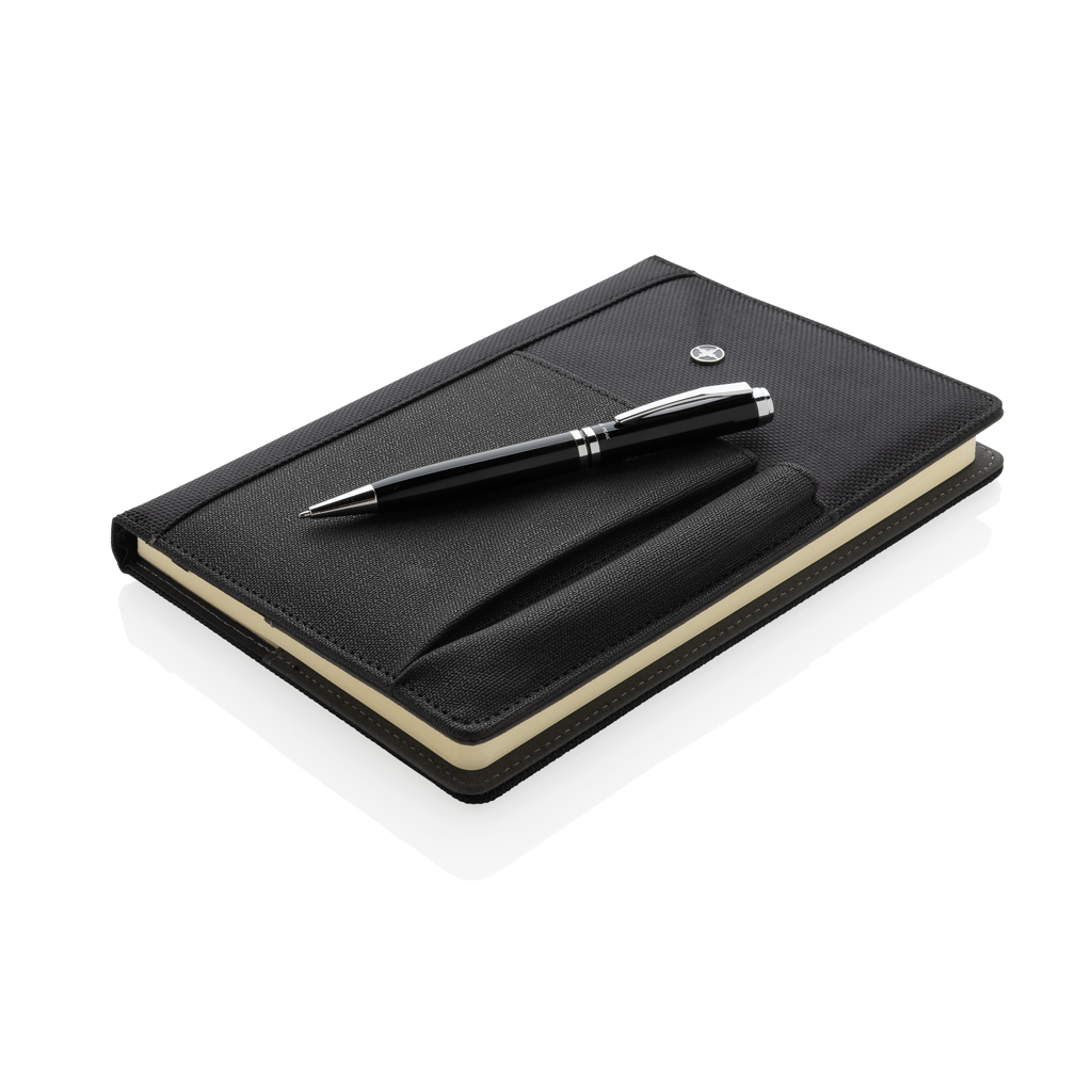 Set de libreta personalizado Swiss Peak intercambiable con bolígrafo - Oficina - Regalo Promocional Personalizado - imagen 5