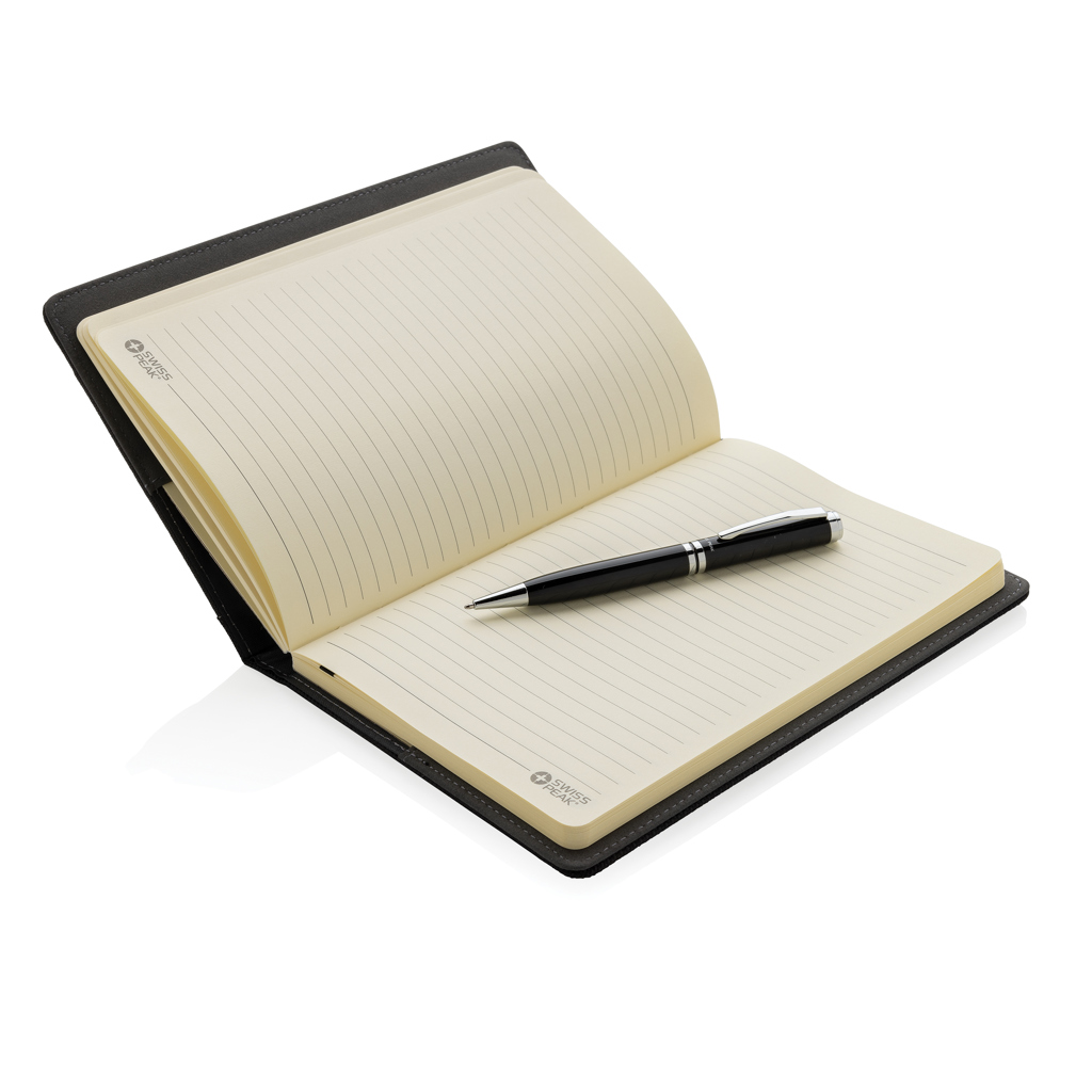 Set de libreta personalizado Swiss Peak intercambiable con bolígrafo - Oficina - Regalo Promocional Personalizado - imagen 6