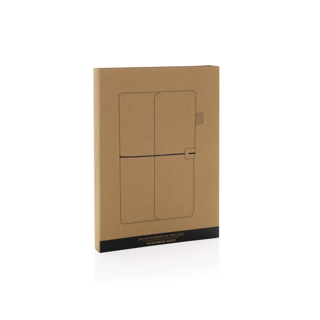 Cuaderno recargable PU 3 en 1 para notas diarias - Oficina - Regalo Promocional Personalizado - imagen 15
