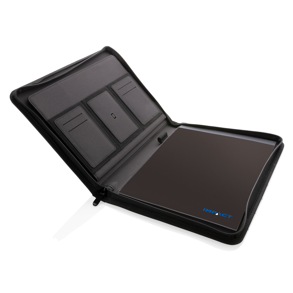 Carpeta Impact AWARE ™ RPET A4 con cremallera - Oficina - Regalo Promocional Personalizado - imagen 4