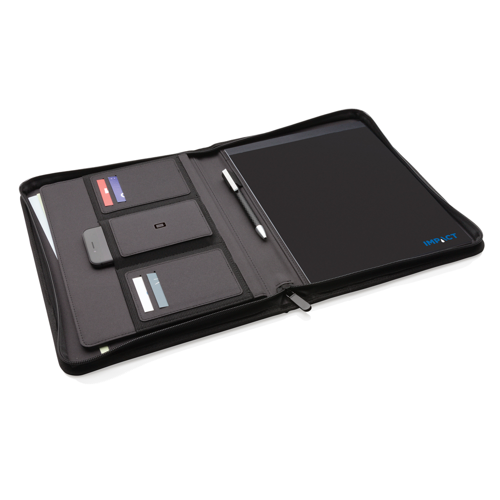 Carpeta Impact AWARE ™ RPET A4 con cremallera - Oficina - Regalo Promocional Personalizado - imagen 5