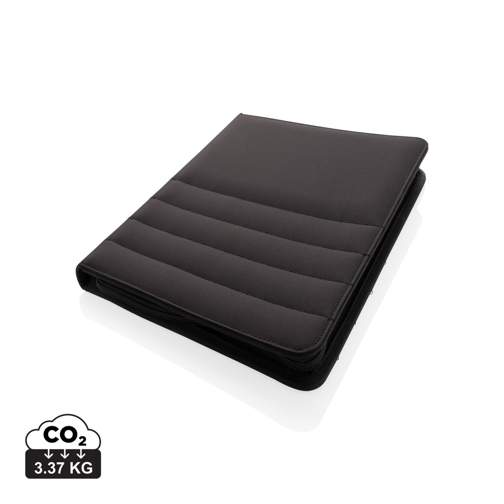 Carpeta A4 personalizada Impact AWARE RPET con cremallera - Oficina - Regalo Promocional Personalizado