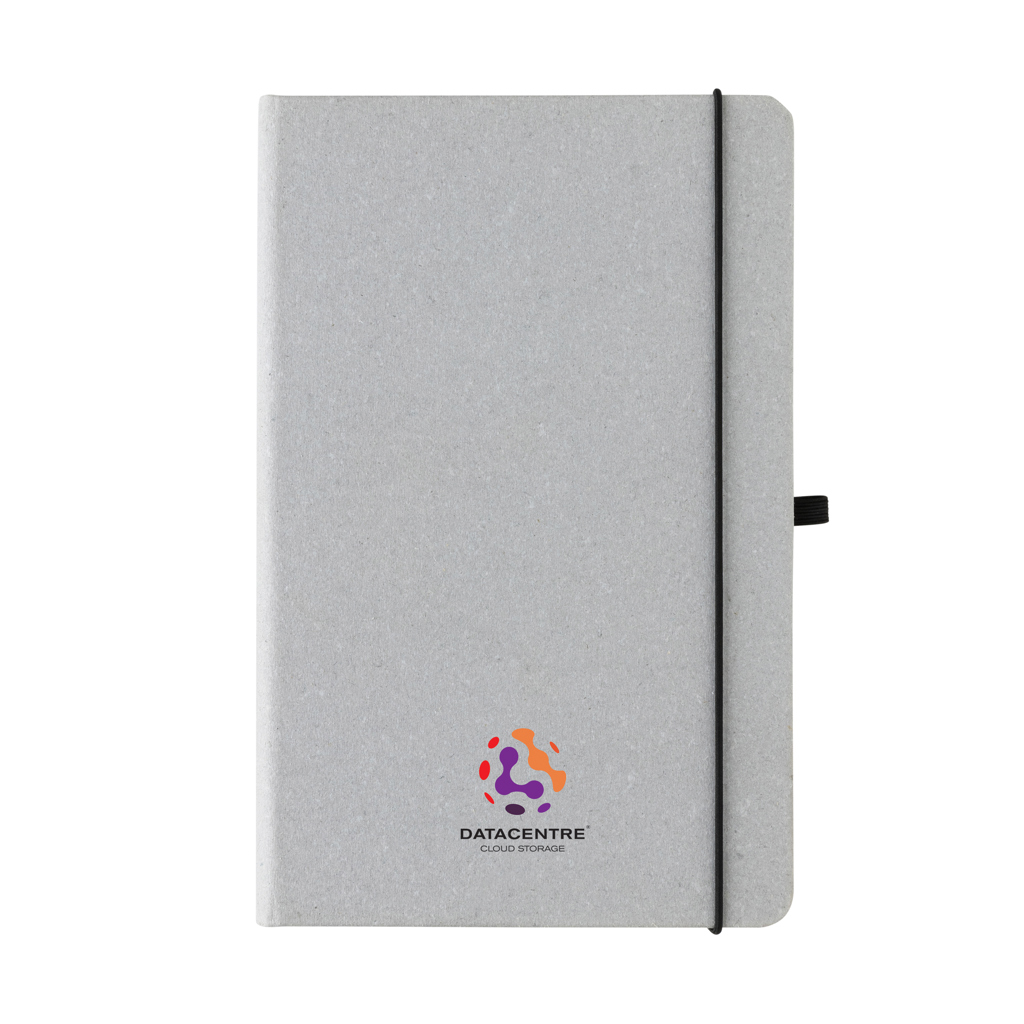 Libreta A5 de cuero reciclado personalizada tapa dura - Oficina - Regalo Promocional Personalizado - imagen 7