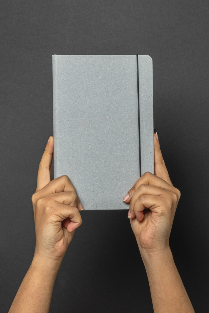 Libreta A5 de cuero reciclado personalizada tapa dura - Oficina - Regalo Promocional Personalizado - imagen 9