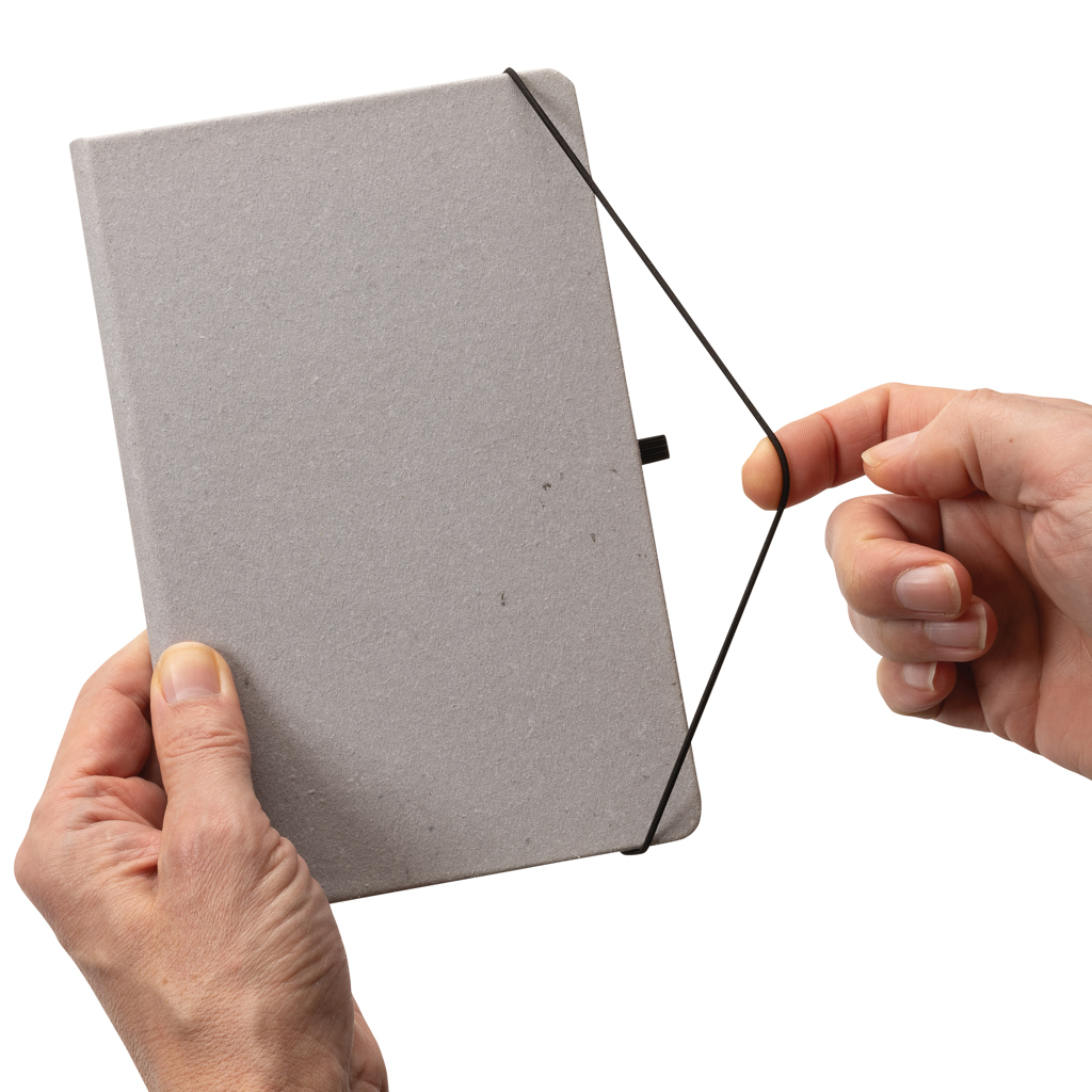 Libreta A5 de cuero reciclado personalizada tapa dura - Oficina - Regalo Promocional Personalizado - imagen 10