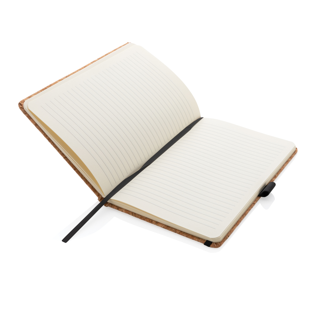 Libreta A5 tapa dura de corcho natural personalizada - Oficina - Regalo Promocional Personalizado - imagen 6