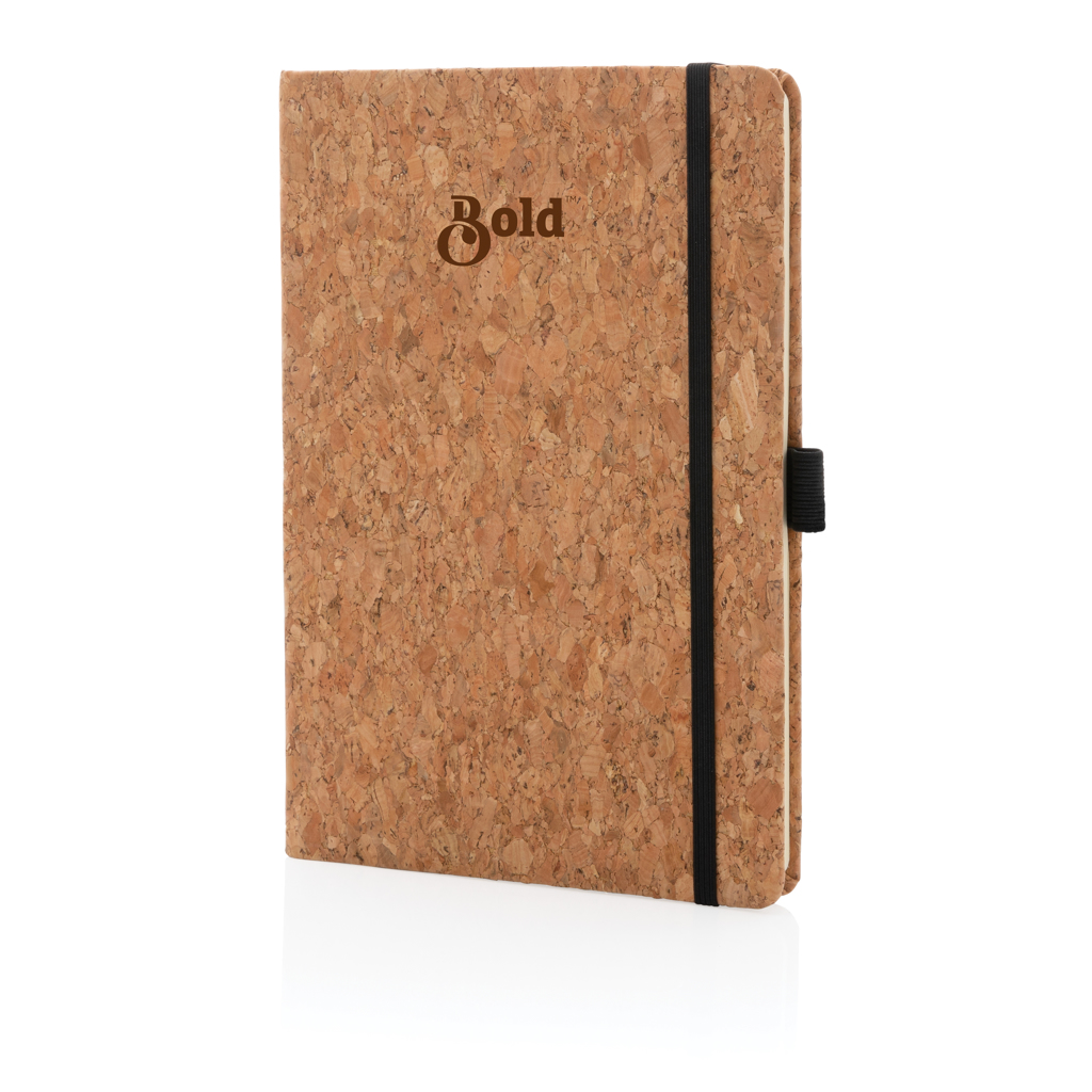 Libreta A5 tapa dura de corcho natural personalizada - Oficina - Regalo Promocional Personalizado - imagen 7