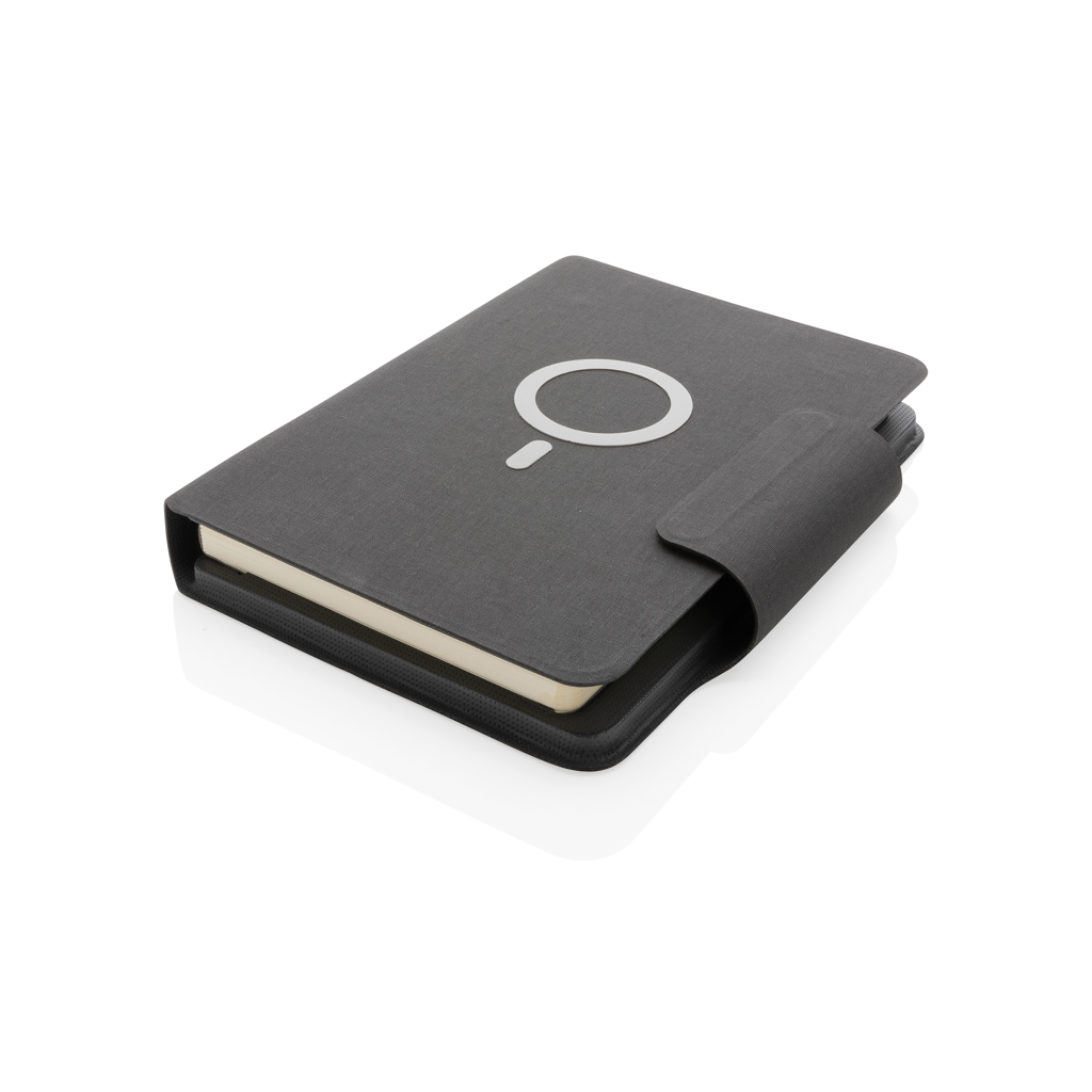 Libreta magnética A5 personalizada Artic con carga inalámbrica 10W - Oficina - Regalo Promocional Personalizado - vista alternativa