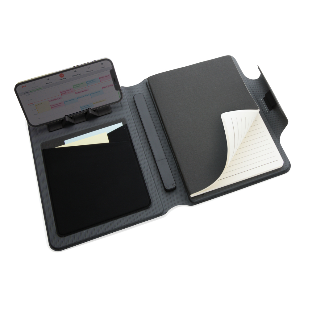 Libreta magnética A5 personalizada Artic con carga inalámbrica 10W - Oficina - Regalo Promocional Personalizado - imagen 4