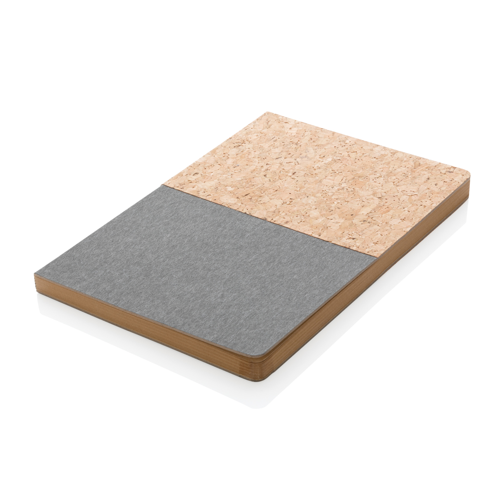 Libreta A5 de corcho y kraft - Oficina - Regalo Promocional Personalizado - imagen 3