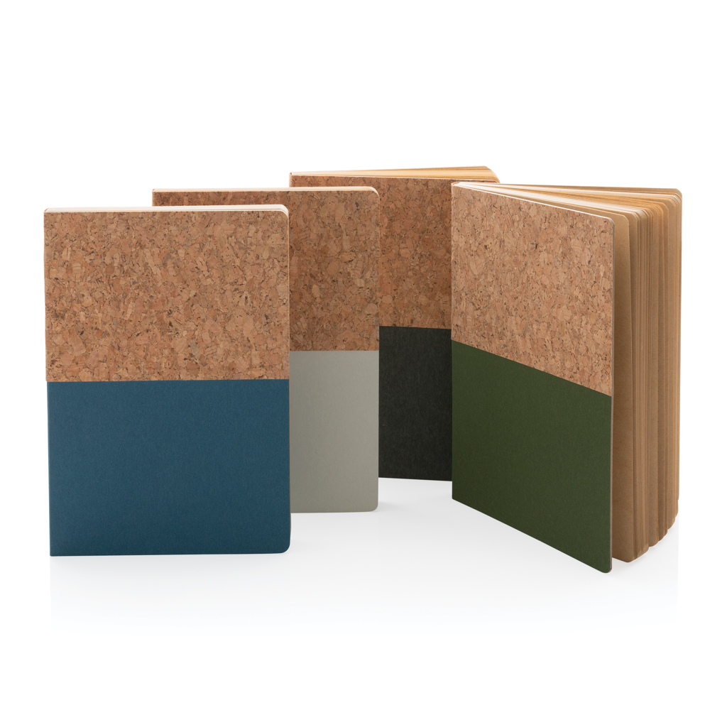 Libreta A5 de corcho y kraft - Oficina - Regalo Promocional Personalizado - imagen 7