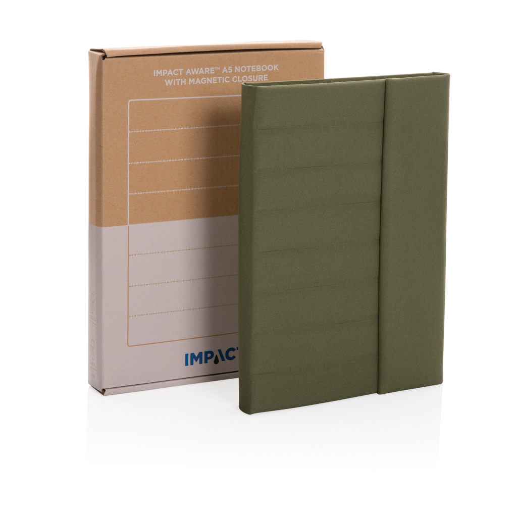 Libreta A5 con cierre magnético personalizada Impact Aware de RPET - Oficina - Regalo Promocional Personalizado - imagen 14