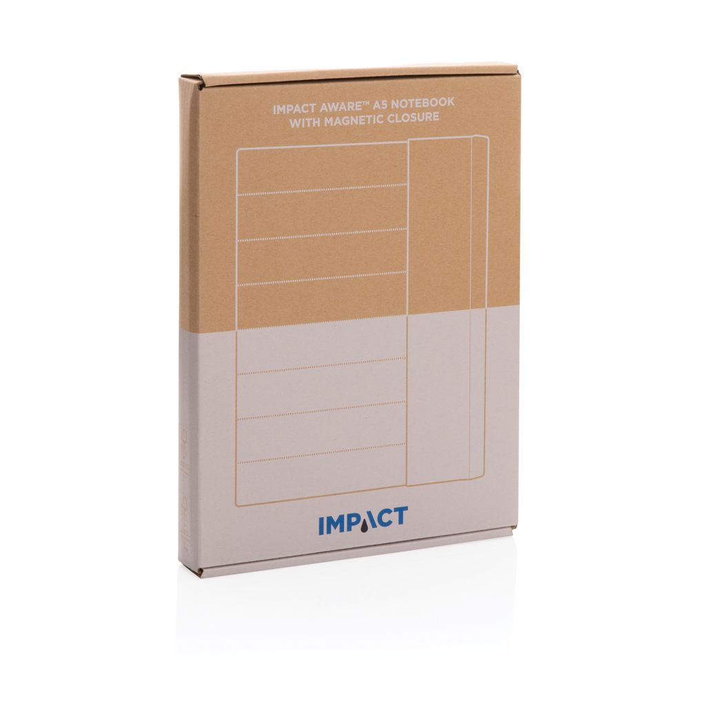 Libreta A5 con cierre magnético personalizada Impact Aware de RPET - Oficina - Regalo Promocional Personalizado - imagen 15