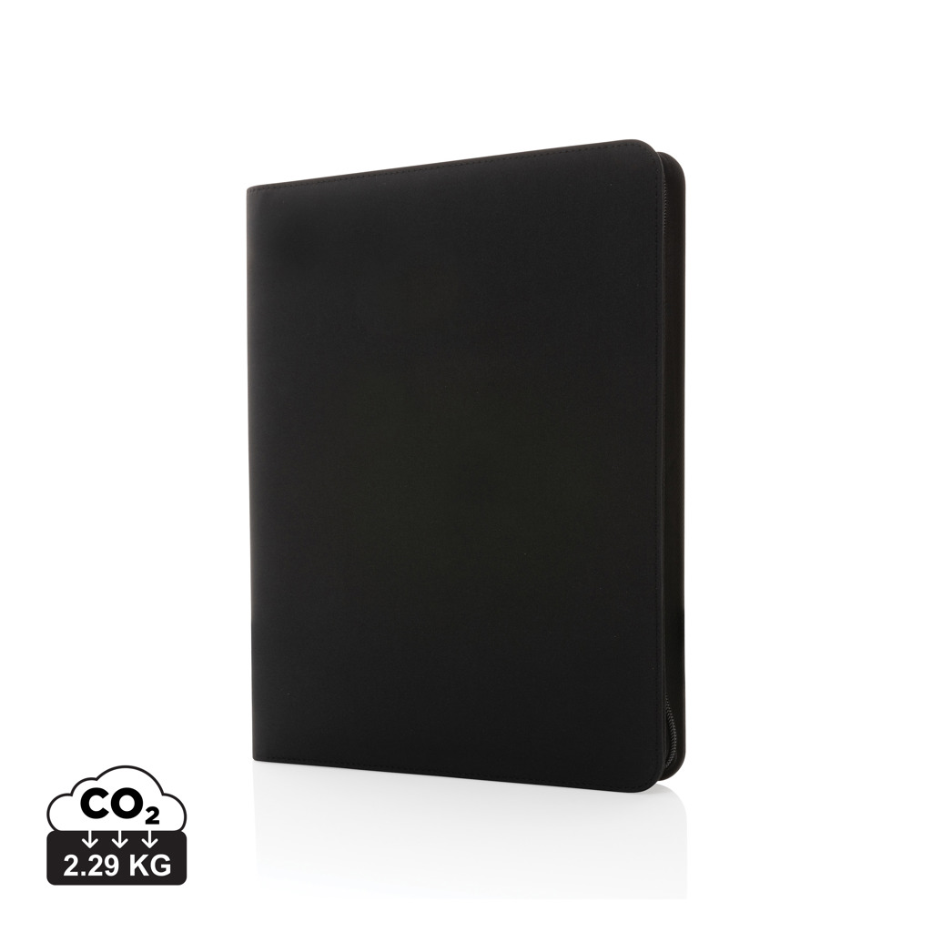 Portafolio personalizado tecnológico 300D Impact Aware con cremallera - Oficina - Regalo Promocional Personalizado