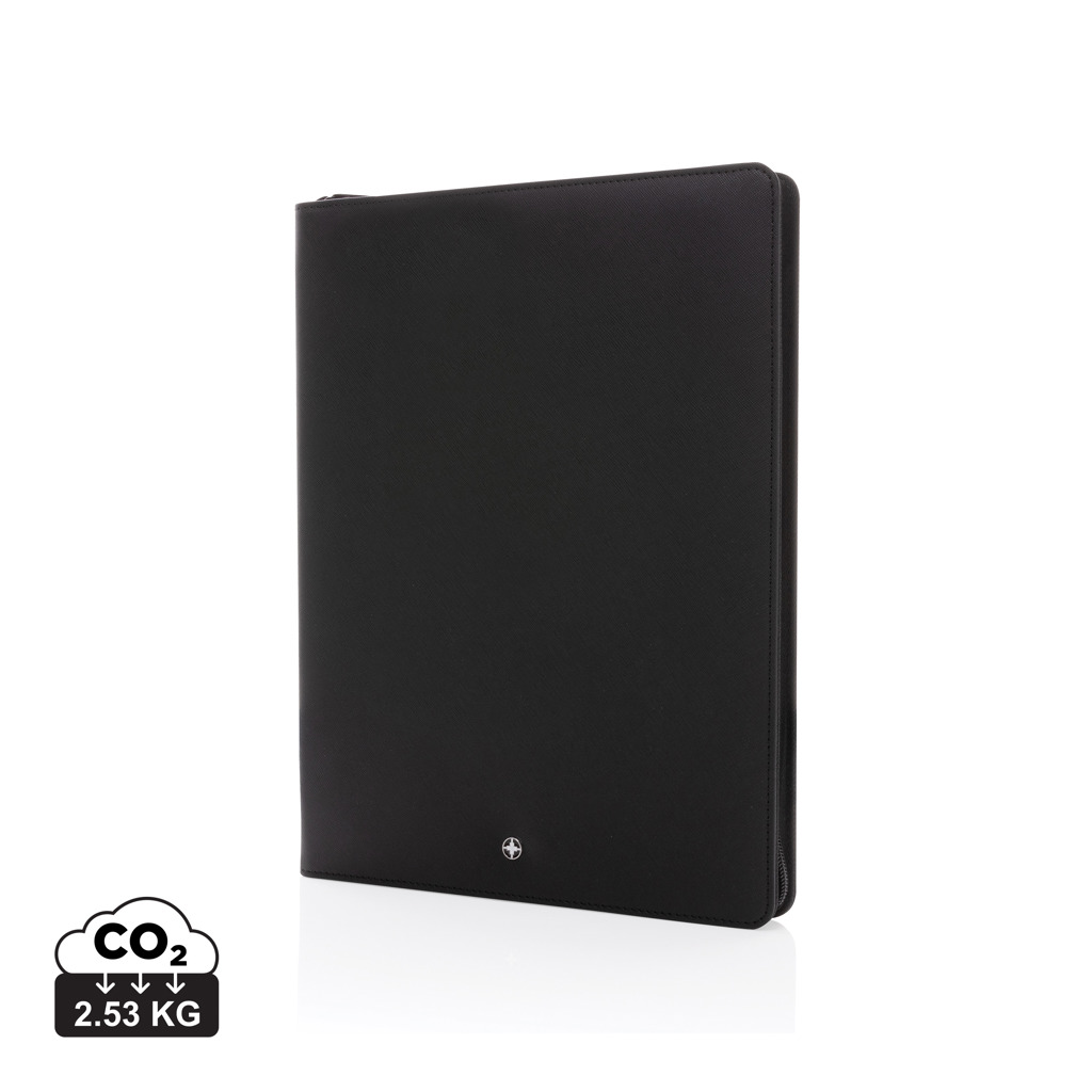 Portadocumentos personalizado Heritage RCS rPU A4 Swiss Peak con cremallera - Oficina - Regalo Promocional Personalizado