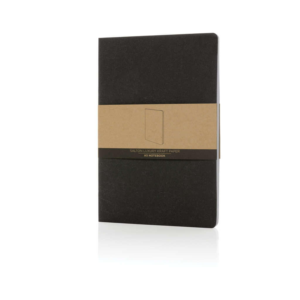 Cuaderno A5 personalizado Salton de papel kraft de lujo - Oficina - Regalo Promocional Personalizado - imagen 9