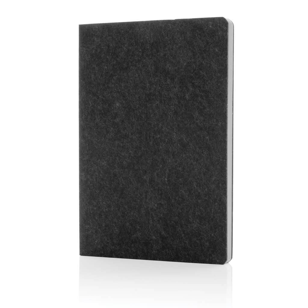 Cuaderno reciclado personalizado certificado Phrase GRS de fieltro reciclado - Oficina - Regalo Promocional Personalizado - vista alternativa