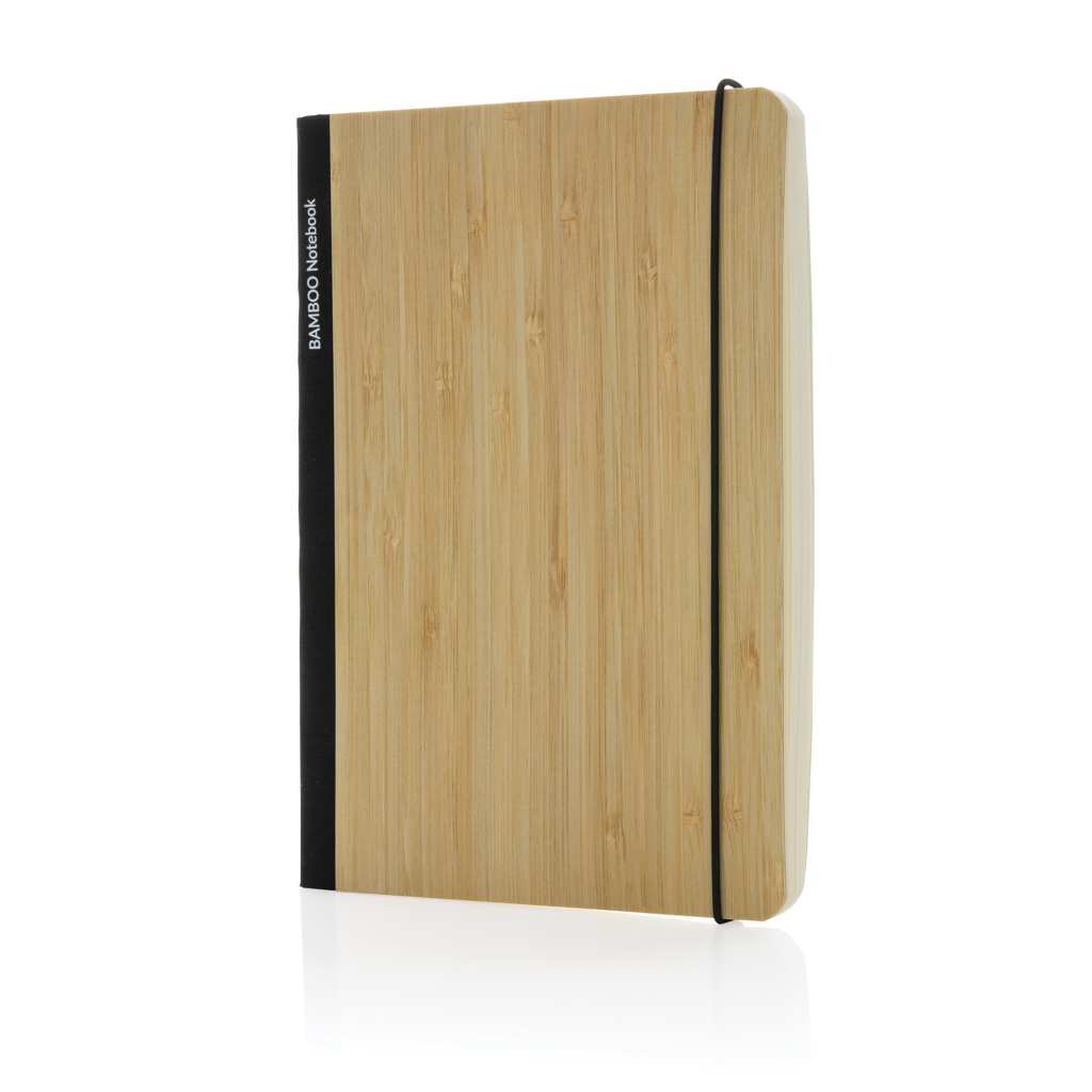 Libreta A5 de bambú Scribe - Oficina - Regalo Promocional Personalizado - vista alternativa