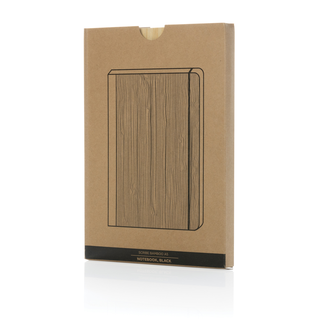 Libreta A5 de bambú Scribe - Oficina - Regalo Promocional Personalizado - imagen 9