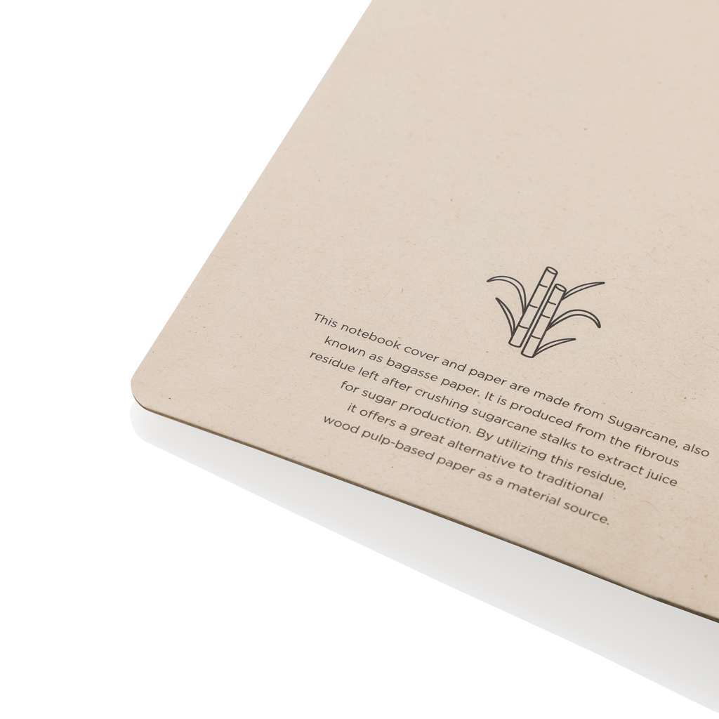 Libreta A5 Stylo de papel de caña de azúcar - Oficina - Regalo Promocional Personalizado - imagen 7