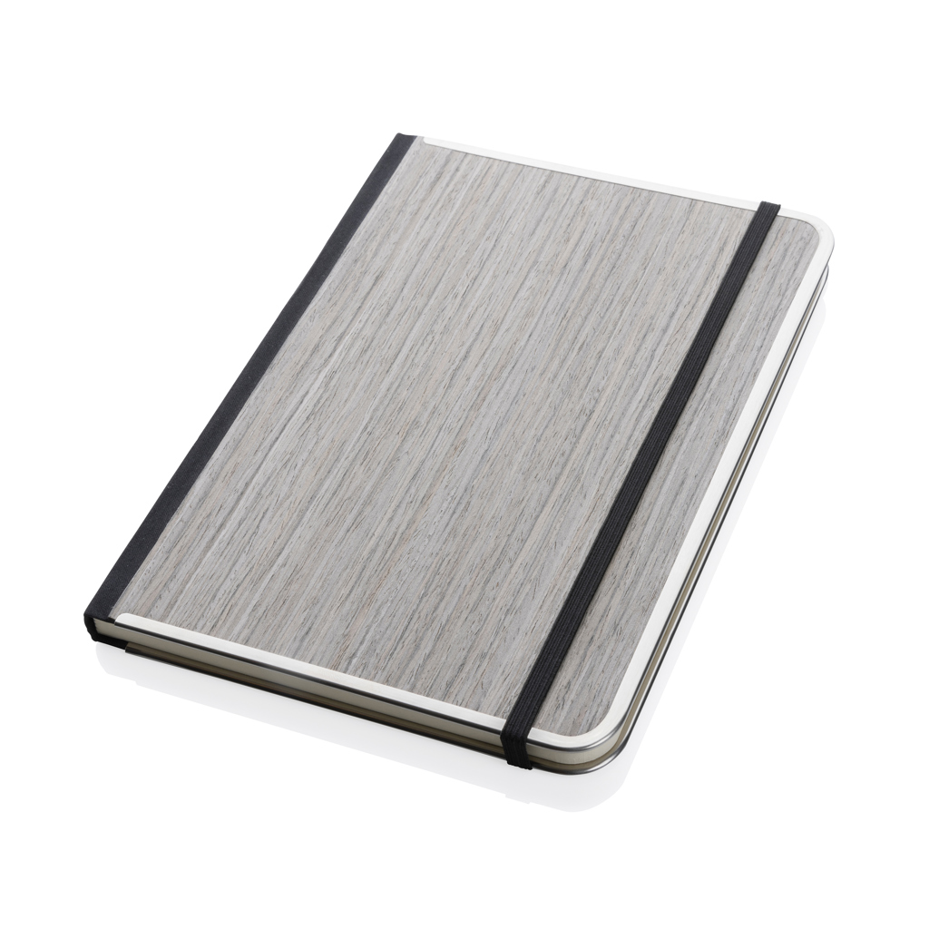 Cuaderno A5 con tapa de madera FSC personalizado de lujo Treeline - Oficina - Regalo Promocional Personalizado - imagen 3