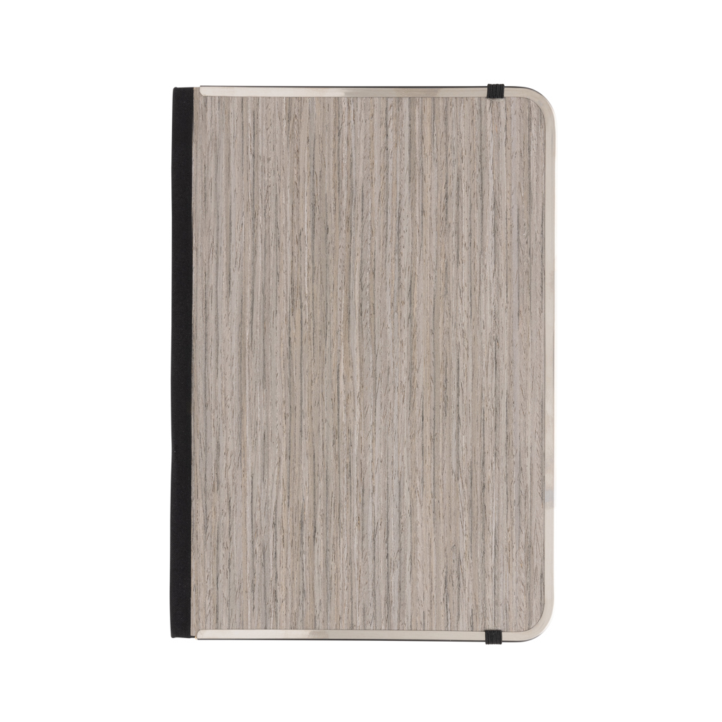 Cuaderno A5 con tapa de madera FSC personalizado de lujo Treeline - Oficina - Regalo Promocional Personalizado - imagen 6