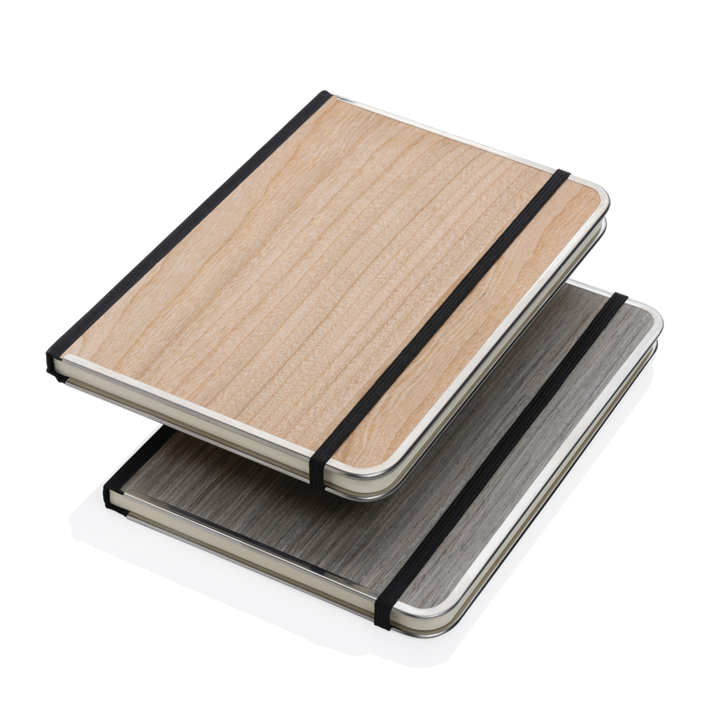 Cuaderno A5 con tapa de madera FSC personalizado de lujo Treeline - Oficina - Regalo Promocional Personalizado - imagen 9