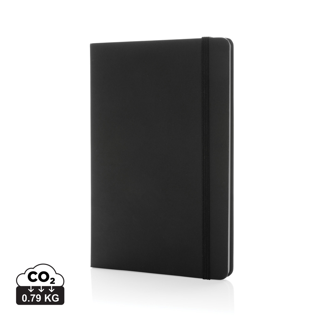 Cuaderno A5 personalizado Craftstone de papel kraft y piedra reciclado - Oficina - Regalo Promocional Personalizado