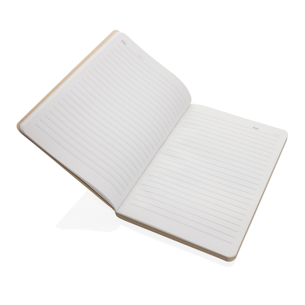 Libreta A5 sin árbol personalizada Elowen de caña de azúcar - Oficina - Regalo Promocional Personalizado - imagen 5