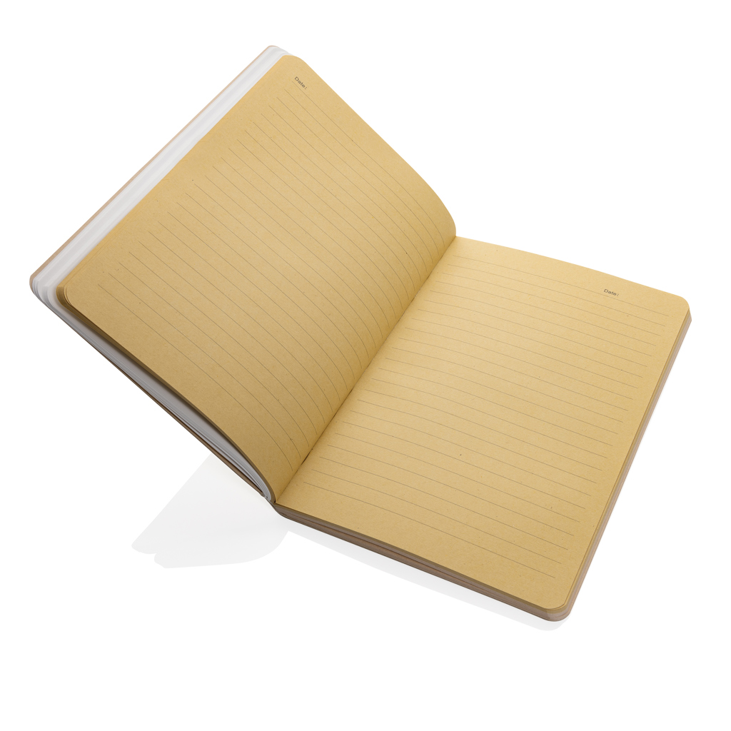 Libreta A5 sin árbol personalizada Elowen de caña de azúcar - Oficina - Regalo Promocional Personalizado - imagen 6