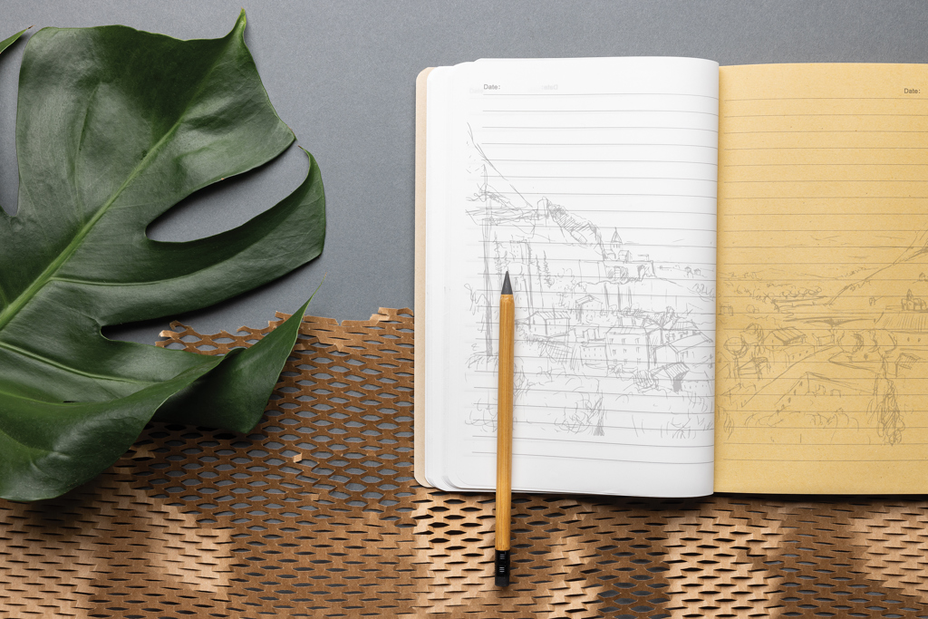 Libreta A5 sin árbol personalizada Elowen de caña de azúcar - Oficina - Regalo Promocional Personalizado - imagen 11