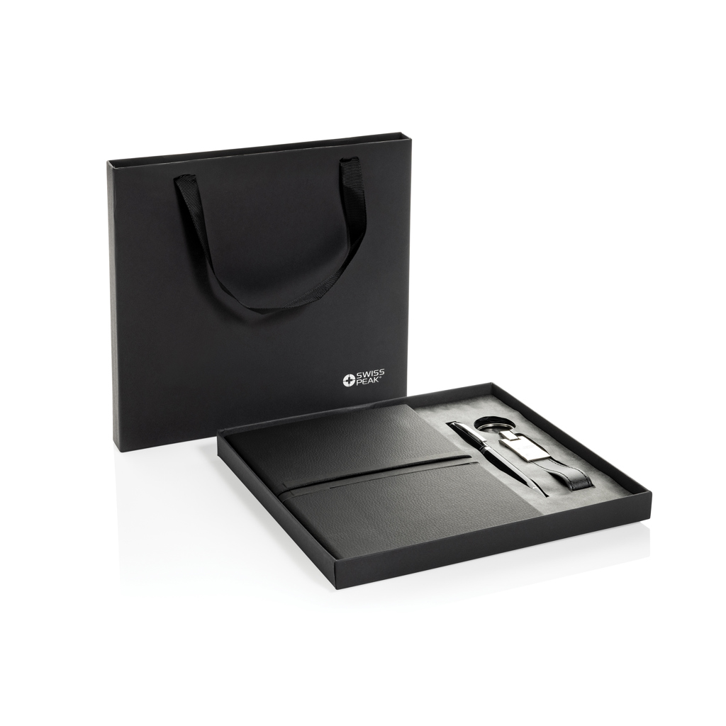 Set de regalo business Swiss Peak con certificación RCS - Set de escritura personalizados - Regalo Promocional Personalizado - imagen 8