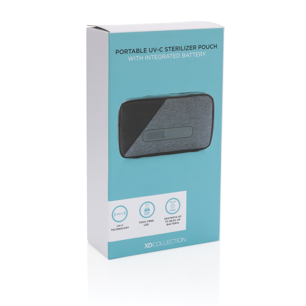 Estuche esterilizador personalizado portátil UV-C con batería - Tecnología - Regalo Promocional Personalizado - imagen 12