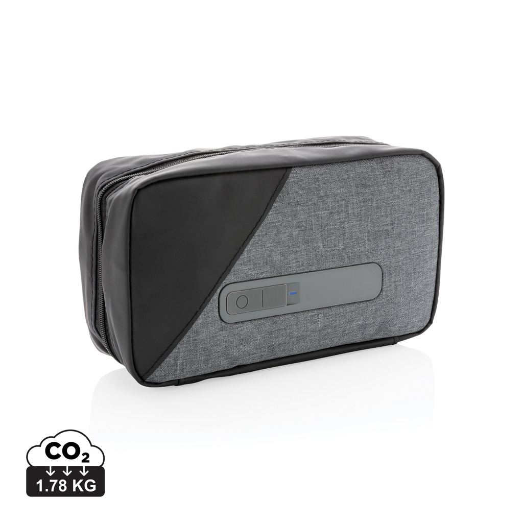 Estuche esterilizador personalizado portátil UV-C con batería - Tecnología - Regalo Promocional Personalizado